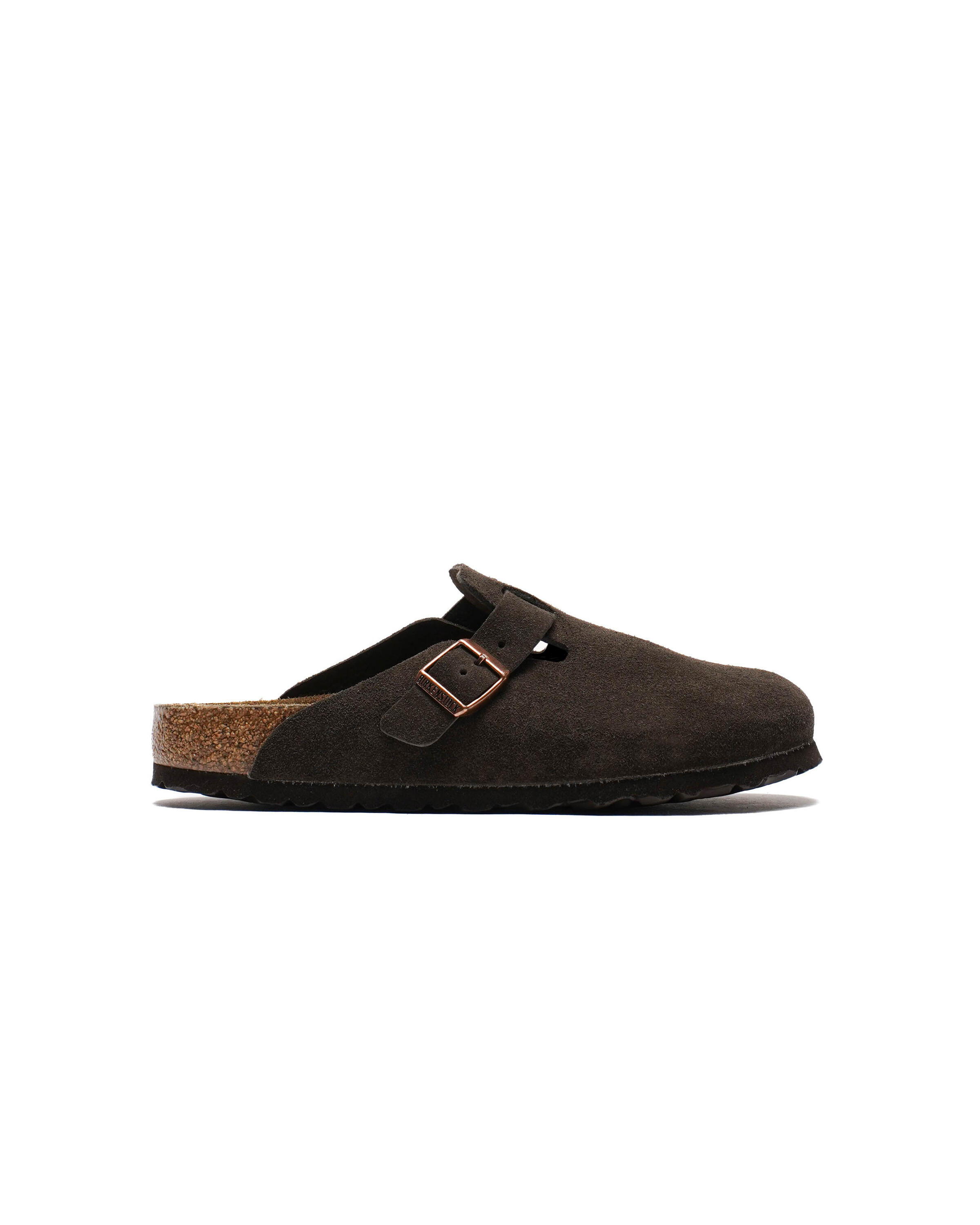 Birkenstock boston mocha suede online